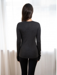 Женский лонгслив Indefini (арт. 5225TDJ)